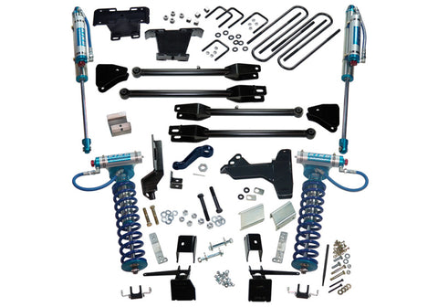 Superlift 17-19 Ford F-250 SD 6in 4in Lift Kit w/4-Link King Front Coilovers/Rear Reservoir Shocks - K171KG