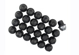 Ford Racing M14 x 1.5 Black Lug Nut - Set of 24 - M-1012K-F15B