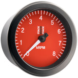 Autometer Stack Sport 88mm 0-8K RPM Tachometer - Red - ST100-08R