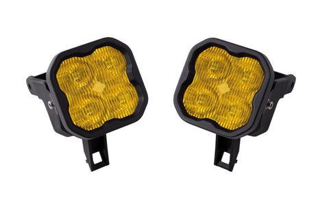 Diode Dynamics SS3 Sport Type SDX Kit ABL - Yellow SAE Fog - DD7102