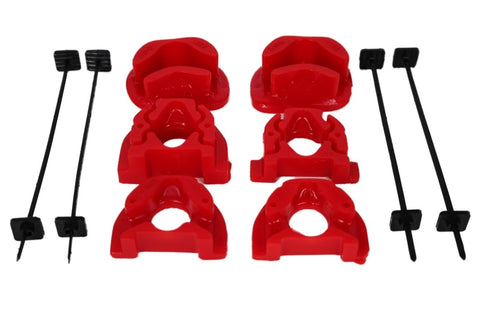 Energy Suspension 97-01 Honda CR-V 4WD Red Motor Mount Insert Set - 16.1113R