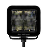 Hella Universal Black Magic 3.2in L.E.D. Cube Kit - Flood Beam (Short Range) - 358176811