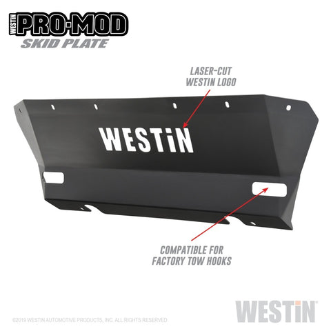 Westin 15-20 Chevrolet Colorado Pro-Mod Skid Plate - Tex. Blk - 58-71155