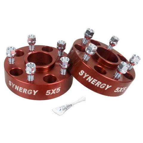 Synergy Jeep Hub Centric Wheel Spacers 5x5-1.75in Width 1/2-20 UNF Stud Size - 4113-5-50-H