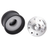 Edelbrock Billet Aluminum Breather w/ Black Powder Coat Finish - 42133