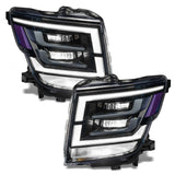 Oracle 21-22 Nissan Titan Demon Eye RGB Headlight Upgrade Kit - ColorSHIFT w/o Controller - 1464-334