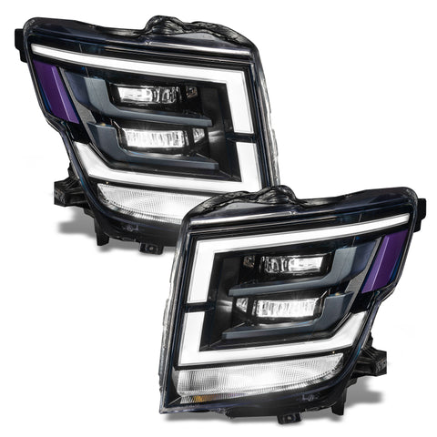 Oracle 21-22 Nissan Titan Demon Eye RGB Headlight Upgrade Kit - ColorSHIFT w/o Controller - 1464-334