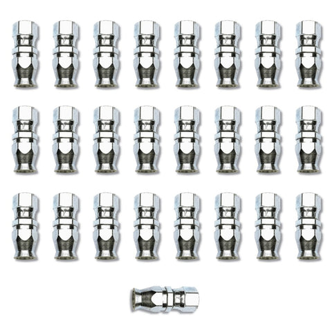 Russell Performance -10 AN Endura Pwerflex Power Steering Straight Hose Ends (25 pcs.) - 620509
