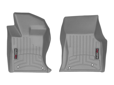 WeatherTech 2017+ Jaguar XE Front FloorLiner - Grey (AWD Only) - 4611031