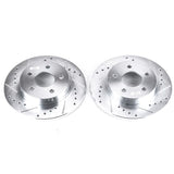 Power Stop 05-08 Chevrolet Cobalt Rear Evolution Drilled & Slotted Rotors - Pair - AR8295XPR