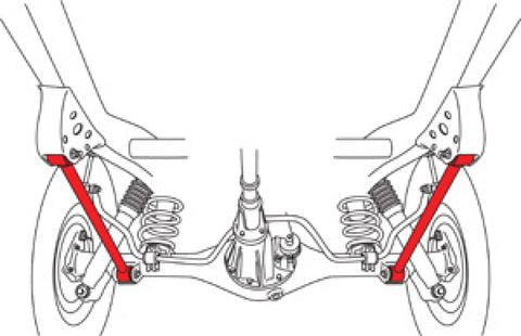 SPC Performance Toyota Lower Control Arms - 25955