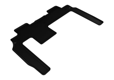 3D MAXpider 2008-2017 Buick/Chevrolet/GMC Enclave/Traverse/Acadia Kagu 2nd Row Floormats - Black - L1BC02221509