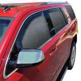 Westin 15-18 Chevy/GMC/Cadillac Tahoe/Yukon/Escalade Wade In-Channel Wind Deflector 4pc - Smoke - 72-39419