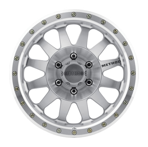 Method MR304 Double Standard 16x8 0mm Offset 6x5.5 108mm CB Machined/Clear Coat Wheel - MR30468060300