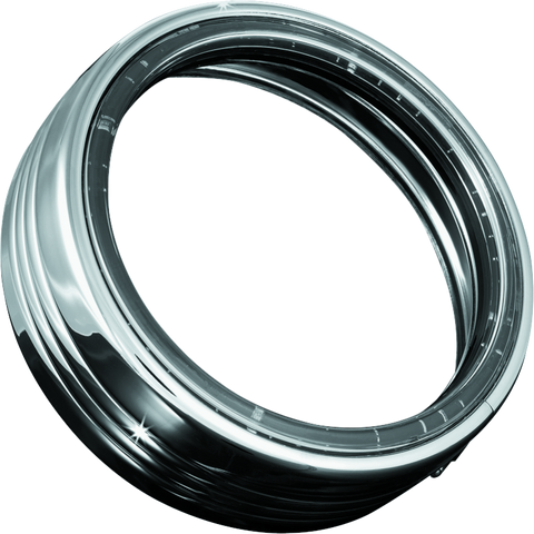Kuryakyn LED Halo Trim Ring For 7inch Headlight 83-13 Touring Models Chrome - 7785