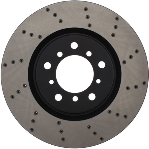 StopTech 01-06 BMW M3 Drilled Left Front CRYO Rotor - 128.34058CL