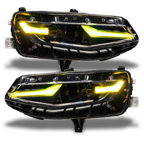 Oracle 19-21 Chevy Camaro LS/LT RGB+A Headlight DRL Kit - ColorSHIFT w/ BC1 Controller - 1418-335