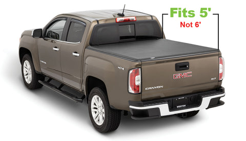 Tonno Pro 15-19 Chevy Colorado 5ft Fleetside Hard Fold Tonneau Cover - HF-164