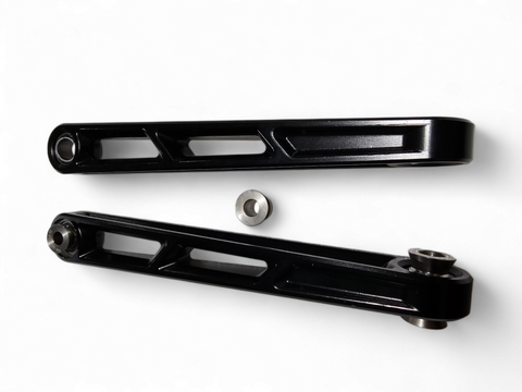 Elektric Offroad 2022+ Polaris Rzr Pro R Turbo R Volt Billet Front Sway Bar Links Anodized Black - SBL610022