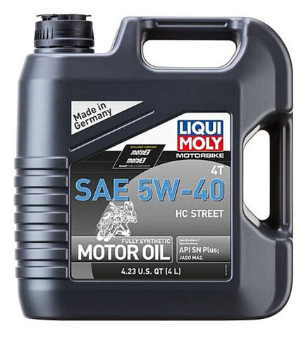 LIQUI MOLY 4L Motorbike 4T SAE 5W40 HC Street - 20414