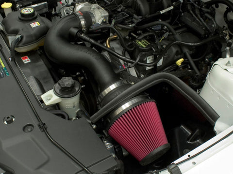Airaid 2010 Ford Mustang 4.0L MXP Intake System w/ Tube (Dry / Red Media) - 451-245