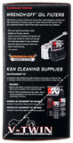 K&N 10-16 Harley Davidson Dyna Wide Glide Street Metal Custom Air Filter - RK-3932XB