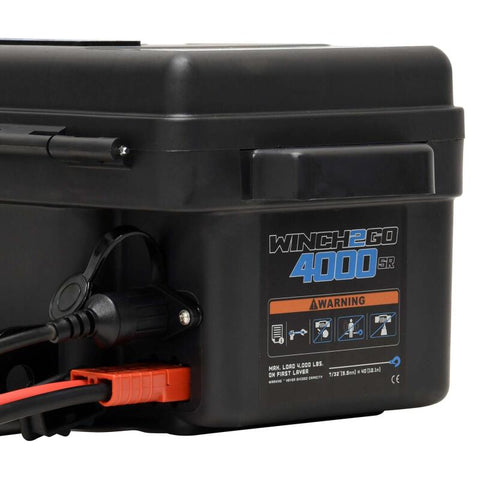 Superwinch 4000 LBS 12V DC 3/16in x 50ft Synthetic Rope Winch2Go - 1140232