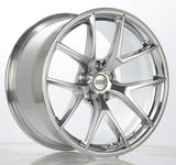 BBS CI-R 20x11.5 5x120 ET52 Ceramic Polished Rim Protector Wheel -82mm PFS/Clip Required - CI0801CP