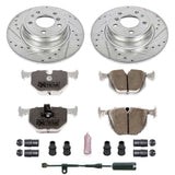 Power Stop 1995 BMW 740i Rear Z26 Street Warrior Brake Kit - K5711-26