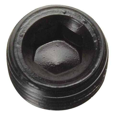 Russell Performance 1/4in Allen Socket Pipe Plug (Black) - 662043