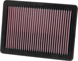 K&N 2016 Honda Avancier L4-2.0L F/I Replacement Drop In Air Filter - 33-3096