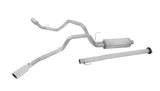 Gibson 16-19 Ford F-150 Lariat 2.7L 3in/2.5in Cat-Back Dual Extreme Exhaust - Stainless - 69021
