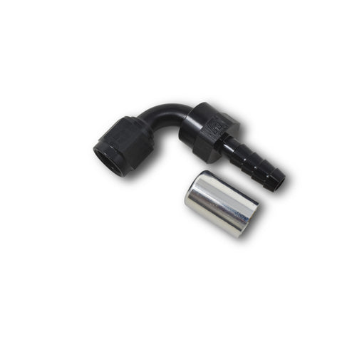 Russell Performance -10 AN Proclassic Crimp 90 Degree End (O.D. 0.825) - 610603