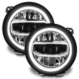 Oracle Jeep Wrangler JL/Gladiator JT RGB+W Headlight DRL Kit - ColorSHIFT w/o Controller - 1346-334