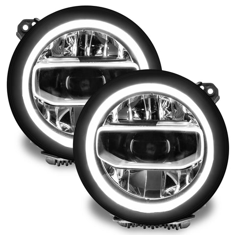 Oracle Jeep Wrangler JL/Gladiator JT RGB+W Headlight DRL Kit - ColorSHIFT w/o Controller - 1346-334
