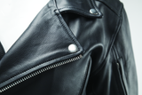 River Road Ironclad Classic Leather Jacket Black Womens - Small - 094376
