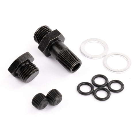 AEM 99-00 Honda Civic Si Black Fuel Rail - 25-103BK