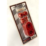 Rugged Ridge Front Swaybar Bushing Kit Red 30.5mm 97-06 Jeep Wrangler - 18367.11
