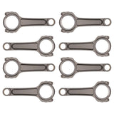 Manley Chevy Big Block 6.700in Length 4340 Pro Series I-Beam Connecting Rods w/L-19 Bolts - 8 - 14172L-8