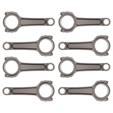 Manley Chevy Big Block 6.700in Length 4340 Pro Series I-Beam Connecting Rods w/L-19 Bolts - 8 - 14172L-8