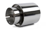 Dinan Double-Walled 4in Clamp-On Exhaust Tip - Polished - 4in Outlet / 2.75in Inlet - D663-0600-BOX