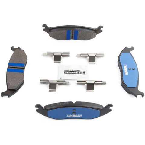 Timbren 03-18 Ram 1500/19-24 Ram 1500 Classic BES Severe Duty Semi-Metallic Brake Pads - Rear - TIM-D967SD