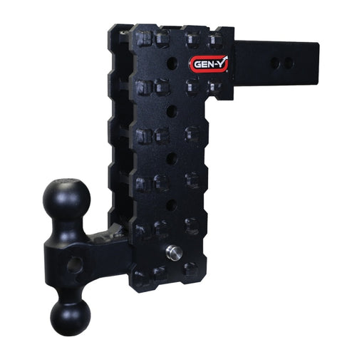 Gen-Y Phantom-X 2.5in Solid Shank 10in Drop 1.6K TW 16K Hitch w/GH-051 (No Flat Towing) - GH-2415X