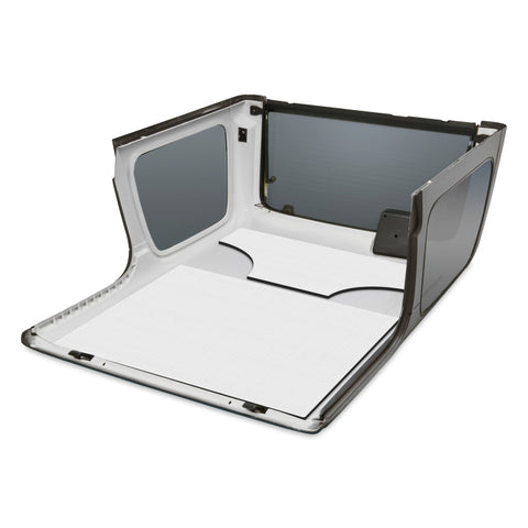 DEI 03-06 Jeep Wrangler TJ 2-Door w/Speaker Pods Boom Mat Headliner - 2 Piece - White - 50148