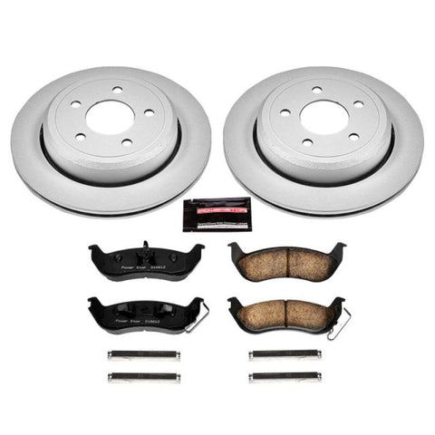 Power Stop 03-11 Ford Crown Victoria Rear Z17 Evolution Geomet Coated Brake Kit - CRK1368