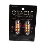 Oracle 44MM 6 LED 3-Chip Festoon Bulbs (Pair) - Cool White - 5207-001