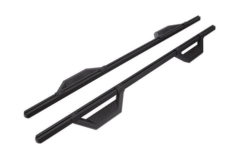 Dee Zee 99-23 Chevrolet/GMC/Dodge/Ford Full Size Truck Hex Cast - Crew Cab Side Steps (Txt Blk) - DZ66321CTB