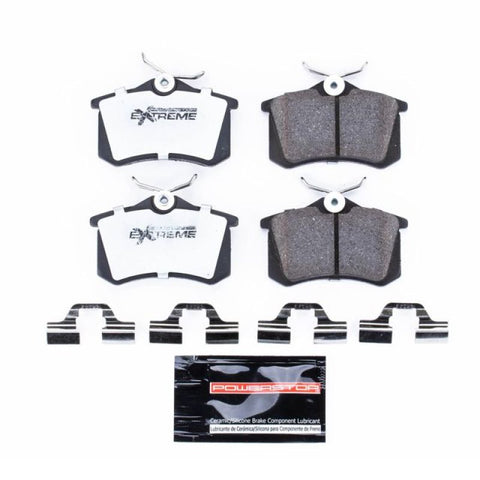 Power Stop 10-13 Audi A3 Rear Z26 Extreme Street Brake Pads w/Hardware - Z26-340