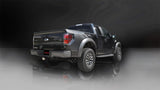 Corsa 2011-2014 Ford F-150 Raptor 6.2L V8 145in Wheelbase Black Xtreme Cat-Back Exhaust - 14760BLK