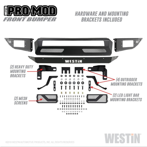 Westin 15-17 Ford F-150 Pro-Mod Front Bumper - 58-41015